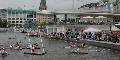 Der Kanusport steht beim HanseWerk Alster Cup am Sonntag im Fokus