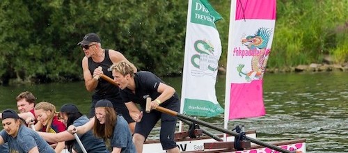 3. Trierer Drachenbootrennen am Zurlaubener Ufer