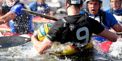 18 Nationen kämpfen bei der Kanupolo Europameister-schaft um den begehrten Titel