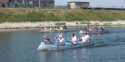 22. Gaudipaddeln und 3. Mannheimer 5-Bank Drachenboot Regatta
