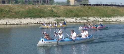 22. Gaudipaddeln und 3. Mannheimer 5-Bank Drachenboot Regatta