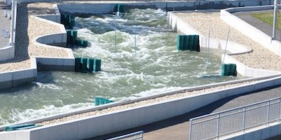 Durch den Wildwasserkanal von Wien