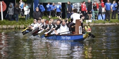 6. Drachenboot Cup in Lübeck auf der Wakenitz