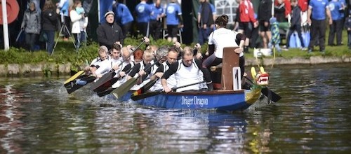 6. Drachenboot Cup in Lübeck auf der Wakenitz