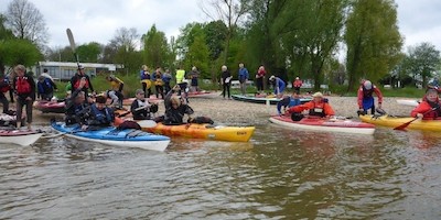 550 Paddler bei der NRW-Kanu-Rallye 2015