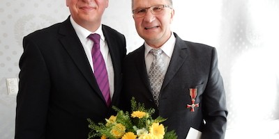Horst Woppowa erhält Bundesverdienstkreuz