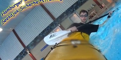 Der "Seitwärtswurf" beim Paddeln in der Brandung