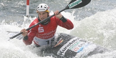 Saisonauftakt der Slalomkanuten in Slowenien auf der Soca