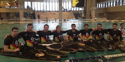 Gelungener Saisonauftakt für das deutsche Kanupolo -  Herrenteam
