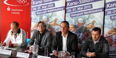 Heimspiel für die deutschen Slalomkanuten Ende Mai in Markkleeberg