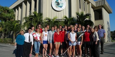 Rennsport-Asse trotzen dem Wind in Florida