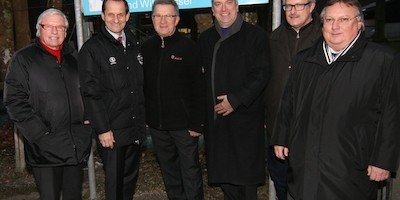 DOSB-Präsident Hörmann besucht den Eiskanal