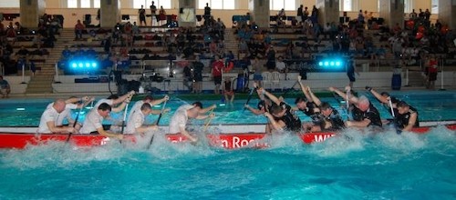 Die Drachen lassen das Wasser brodeln
