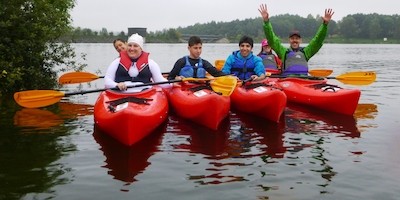 Special Olympics Bayern am Untreu-See mit Schnupperkurs