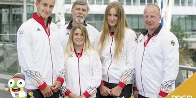 Drei Kanuten fahren zu den Olympischen Jugend-Sommerspiele