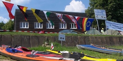 Ankunft in Wittenberg: Elbe-Paddler begeistert von der Gastfreundschaft der Vereine