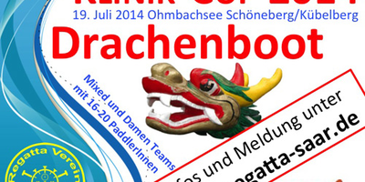 Ohmbachsee Drachenbootregatta in diesem Jahr mit Klinik-Cup
