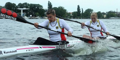 ﻿﻿Franziska Weber und Tina Dietze im N24-Magazin "Vision Gold"
