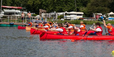 Kanufestspiele bei den Special Olympics in Düsseldorf