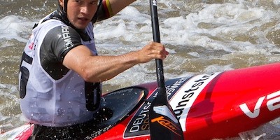 Franz Anton stellt die neue Wildwasserstrecke in Wien vor.