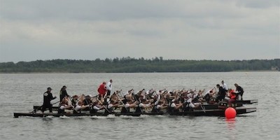 Start in die Drachenbootsaison 2014 erfolgte in Blossin