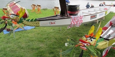 „The Colourful Dragons“ sind da: Großartige Bootstaufe beim ORV!