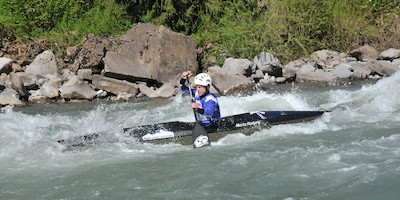 Kanuten trotzen Wasser und Wetter beim Fulda-Rennen