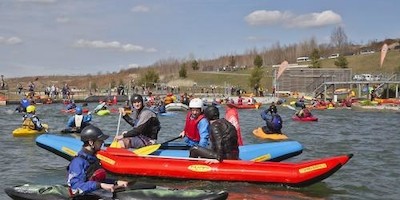 Wasser marsch beim XXL Paddelfestival!