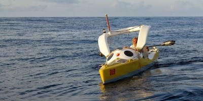 Transatlantikpaddler Aleksander Doba: Endstation Bermudas?