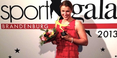 Franziska Weber ist Sportlerin des Jahres in Brandenburg