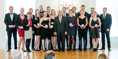 Silbernes Loorbeeblatt für Deutsches Kanu-Polo-Team