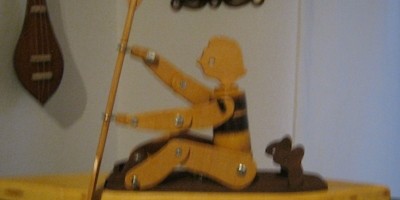 Hölzernes Lehrmaterial Paddeltechnik