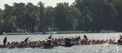Teilnehmerrekord zum 16. Saarower Drachenbootcup