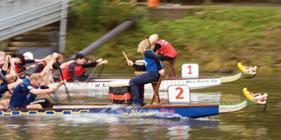 Blaues Band der Weser 2013