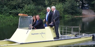 NRW-Sportministerin Ute Schäfer zur Kanu-WM 2013:  „Herkulesaufgabe bravourös bewältigt!“