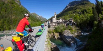 Mit Bike und Boot von Cannes nach Venedig Die große Alpenrunde ist geschafft