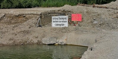Achtung: Lebensgefahr auf der Isar
