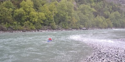 Martin Möllmann im Weltrekordtempo auf dem Rhein