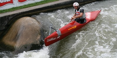 WM-Qualifikation im Wildwasser in der Augsburger Sprintarena