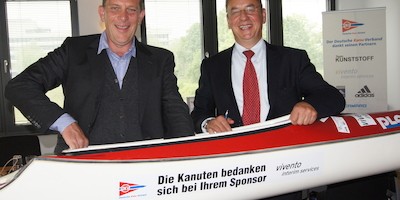 Die Vivento Interim Services GmbH verlängert ihr Engagement im Kanu-Rennsport