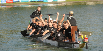 1. Norddeutsche Meisterschaft der Schüler im Drachenboot in Schwerin