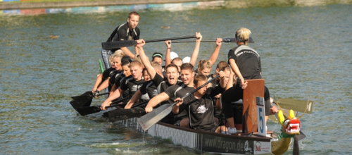 1. Norddeutsche Meisterschaft der Schüler im Drachenboot in Schwerin