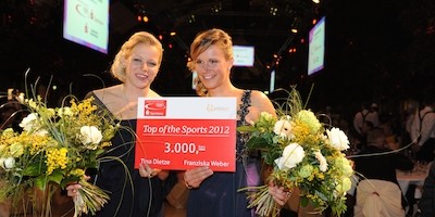 Große Ehre für Olympiasieger-Duo Weber/Dietze und Erfolgstrainer Ralph Welke