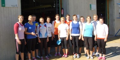 Kajak-Damen haben den "Kampf um Gold" im Blick