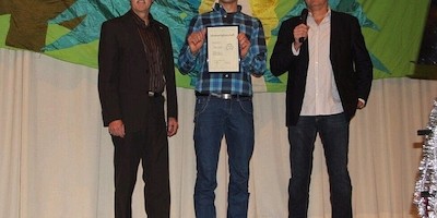 Max Hoff erhält Ehrenmitgliedschaft beim Blau-Weiss Köln