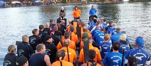 4. Drachenboot-Cup im Strandbad Weissen See Berlin