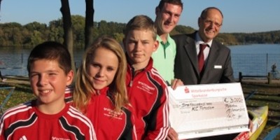 Olympiasieger Sebastian Brendel unterstützt den Nachwuchs