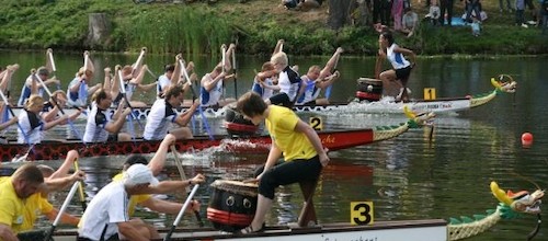 Beteiligungsrekord beim 6. GODYO Drachenboot-Sprint Jena 2012