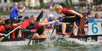 So viele Teams wie noch nie beim 21. Schweriner Drachenbootfestival
