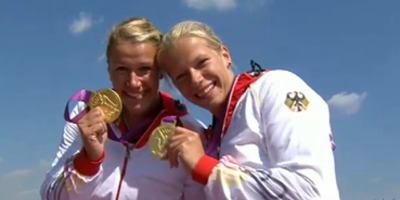 Deutsche Kanuten als Nummer 1 gefeiert